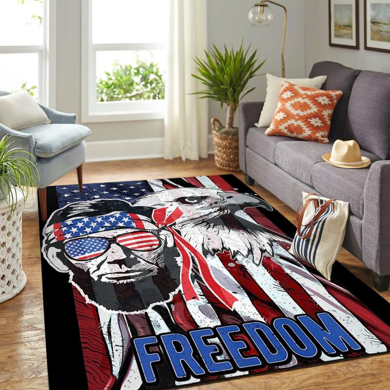 American Flat Carpet Area Rectangle Rug