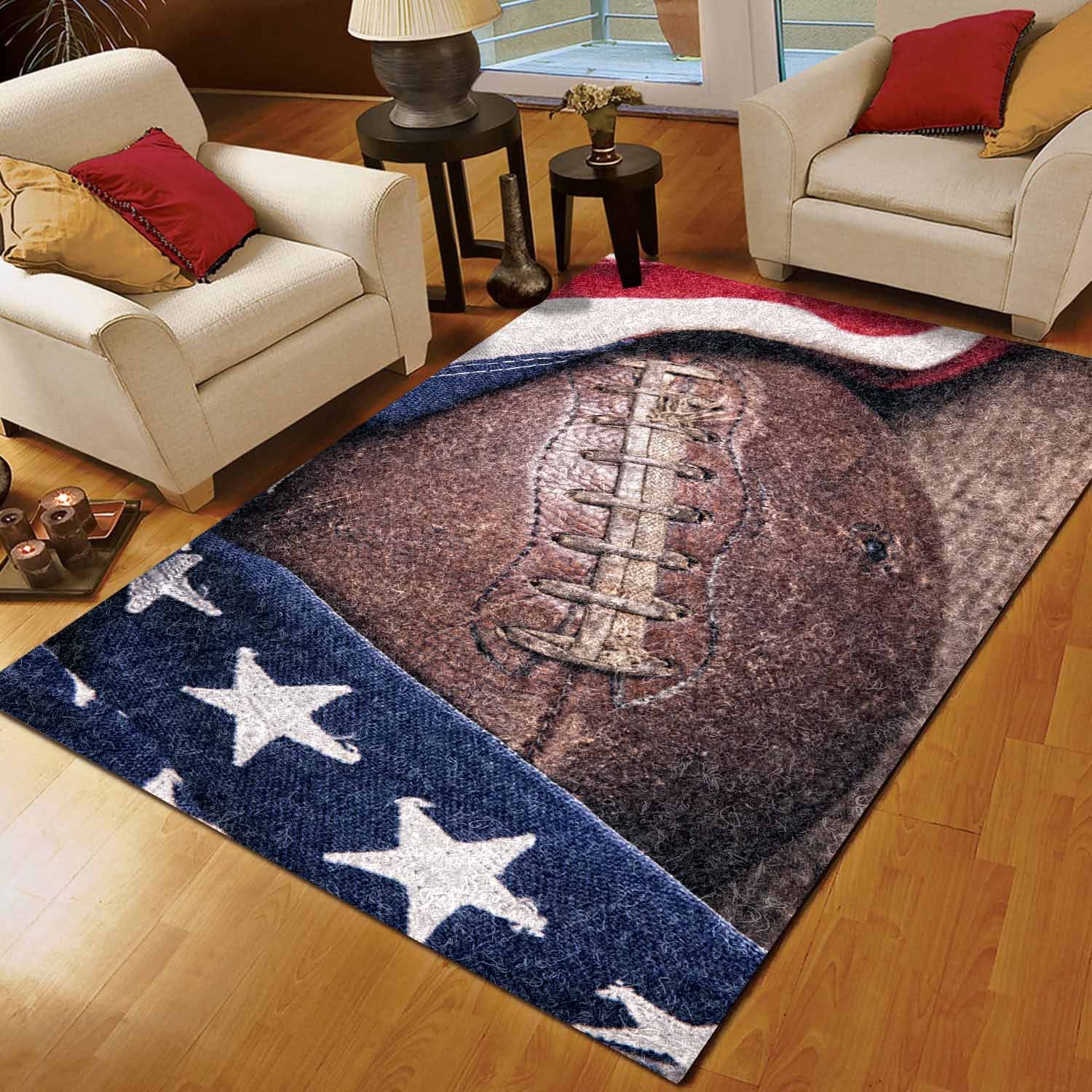 American Football Hn Limited Edition Rectangle Rug