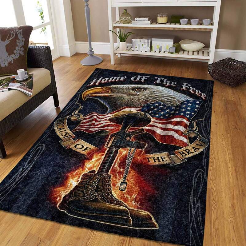 American Solider Limited Edition Rectangle Rug