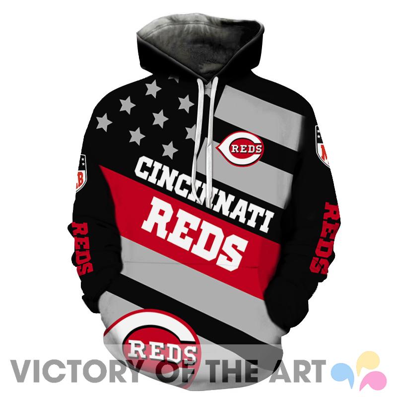 American Stars Proud Of Cincinnati Reds Hoodie