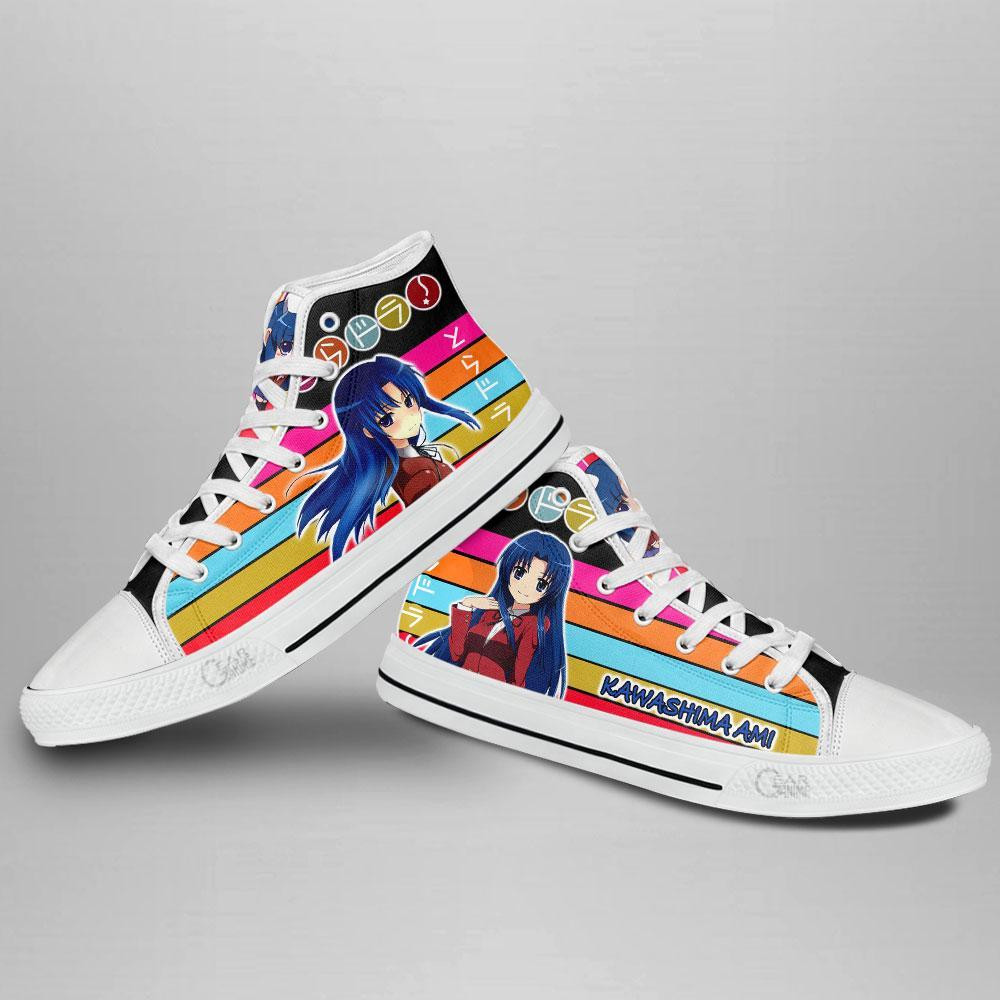 Ami Kawashima High Top Shoes Custom Anime Toradora Sneakers