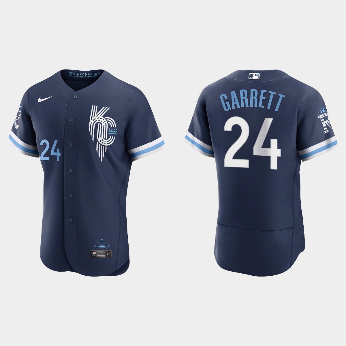 Amir Garrett Kansas City Royals 2022 City Connect Jersey – Navy
