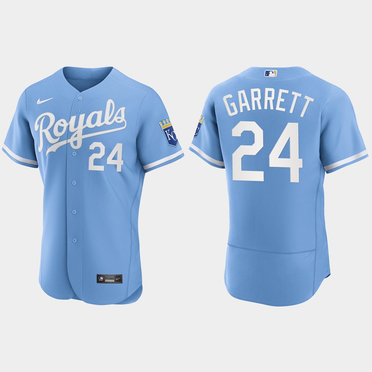 Amir Garrett Kansas City Royals Jersey – Powder Blue