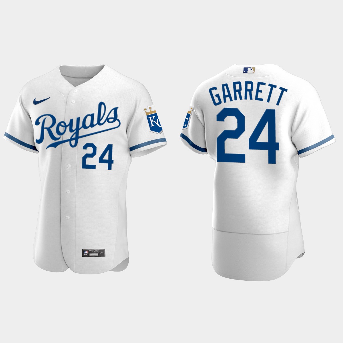 Amir Garrett Kansas City Royals Jersey – White