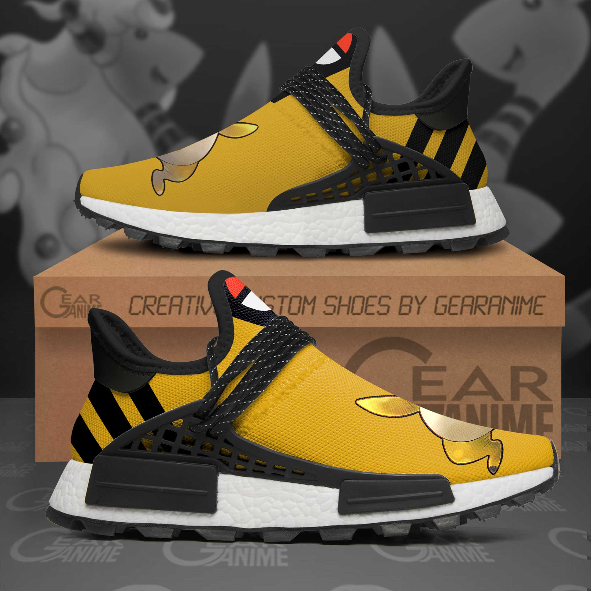 Ampharos Shoes Pokemon Anime Shoes, NMD Shoes