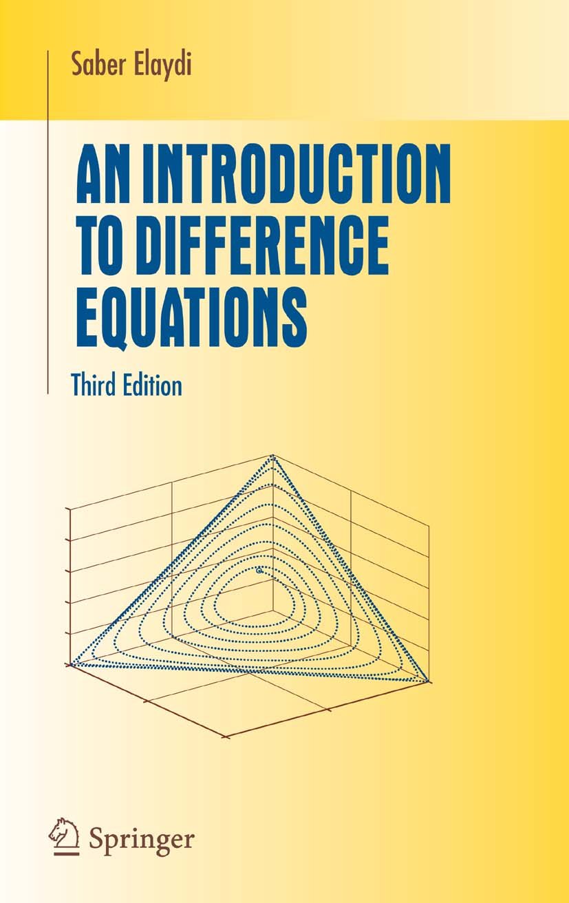 An Introduction to Difference Equations (Undergraduate Texts in Mathematics) (PDF/EPUB Version)