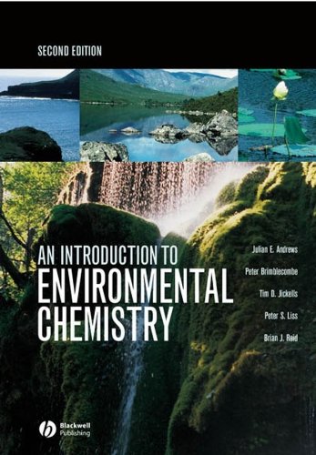An Introduction to Environmental Chemistry (PDF/EPUB Version)