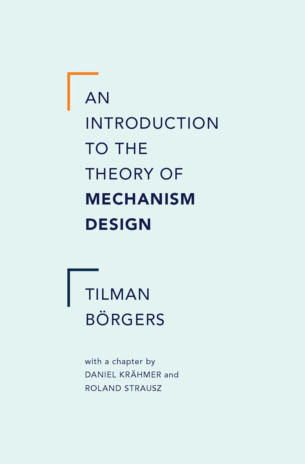 An Introduction to the Theory of Mechanism Design (PDF/EPUB Version)