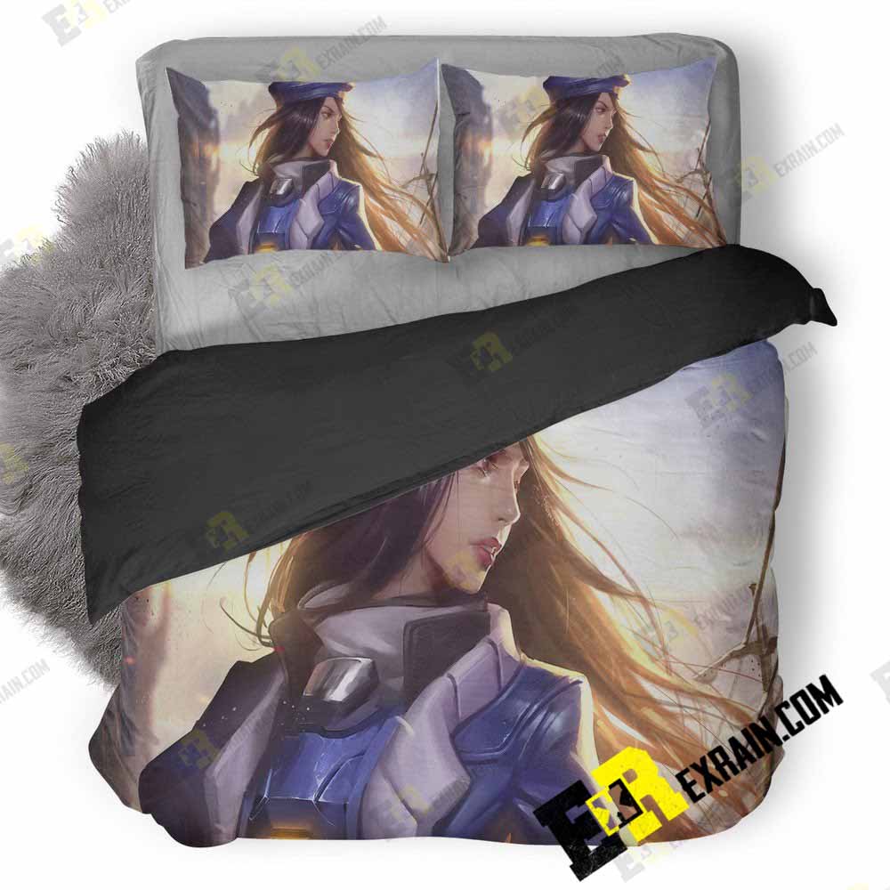 Ana Overwatch Artwork Fz 3D Customized Duvet Cover Bedding Set