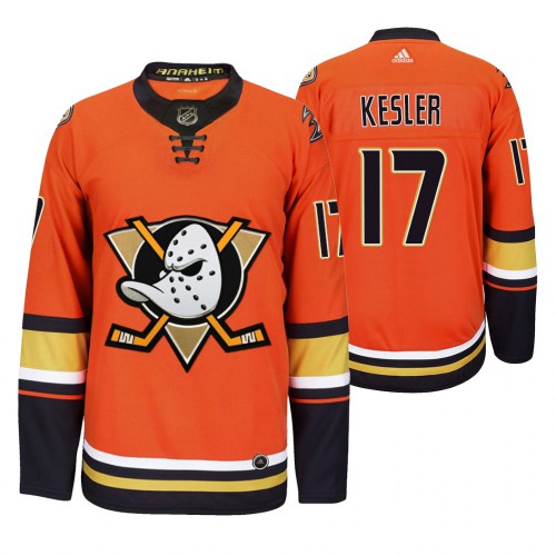 Anaheim Anaheim Ducks #17 Ryan Kesler Men’s 2019-20 Third Orange Alternate Stitched NHL Jersey Men’s