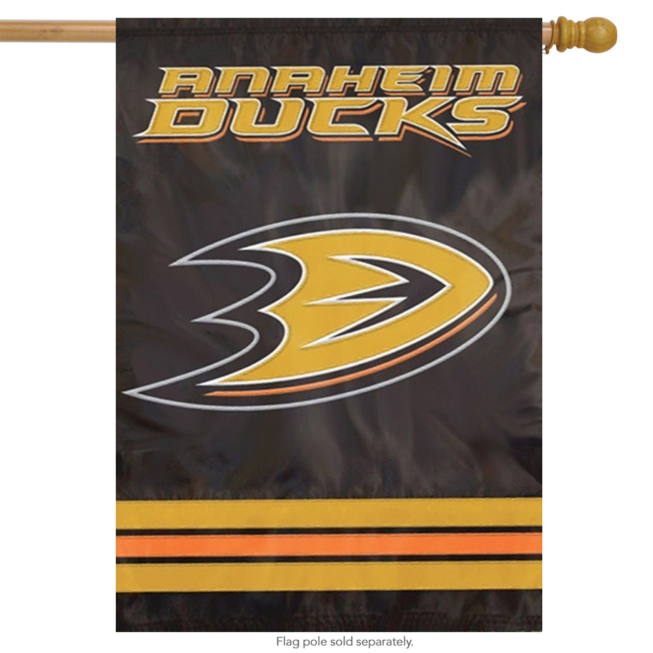 Anaheim Ducks Applique Banner Flag Garden Flag, House Flag