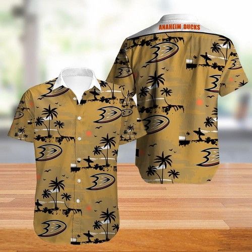Anaheim Ducks Hawaiian Shirt