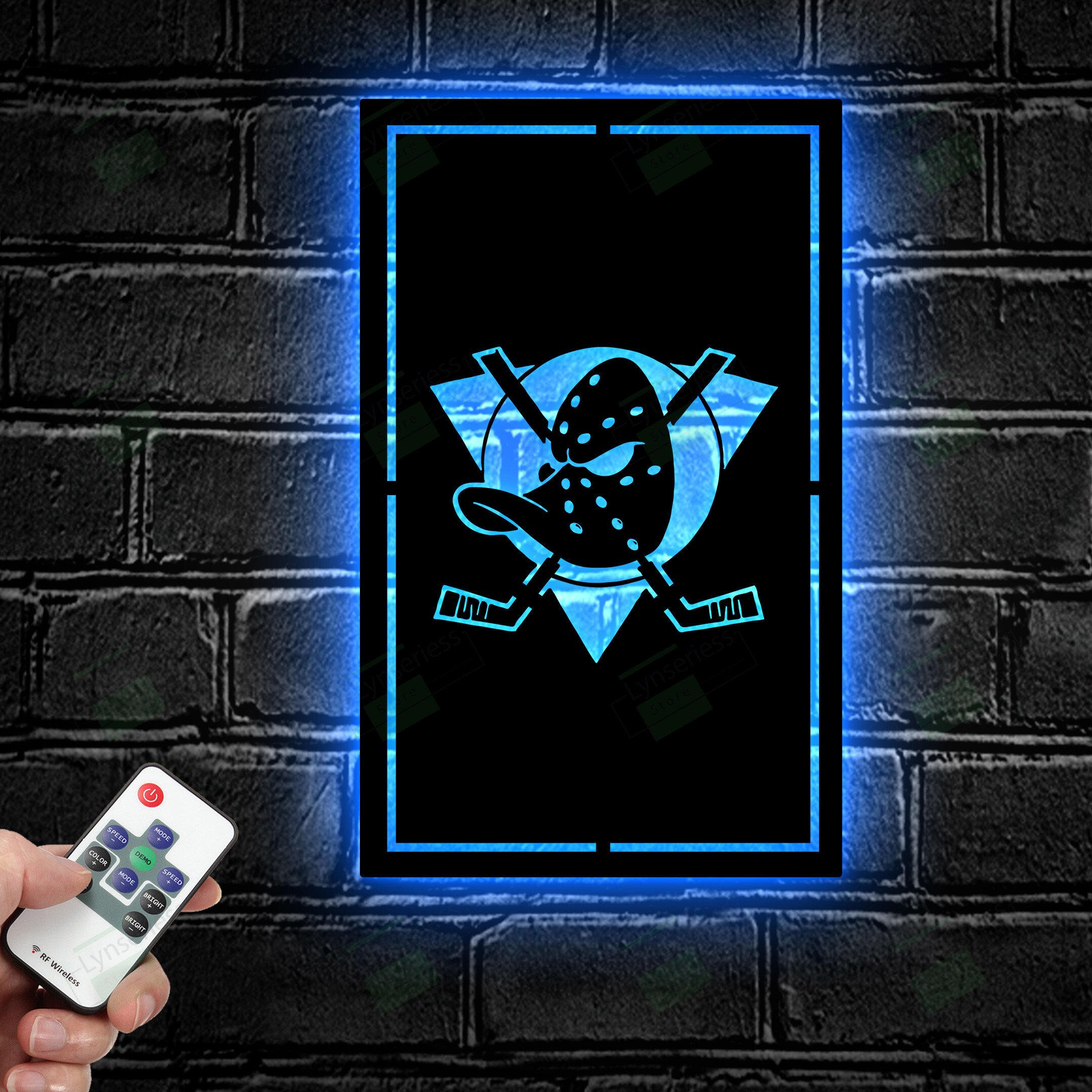 Anaheim Ducks Metal Sign – Led light sign