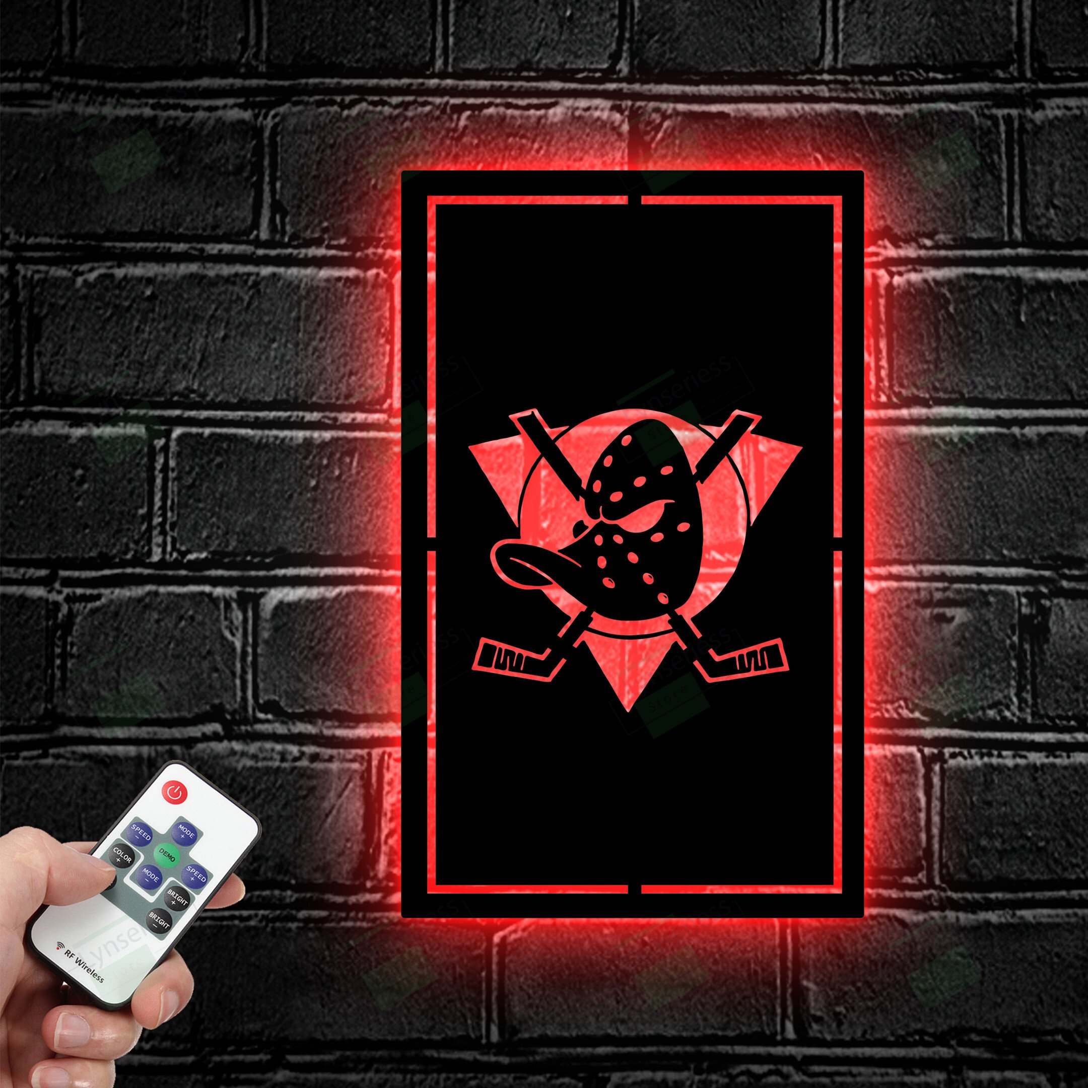 Anaheim Ducks Metal Sign – Led light sign