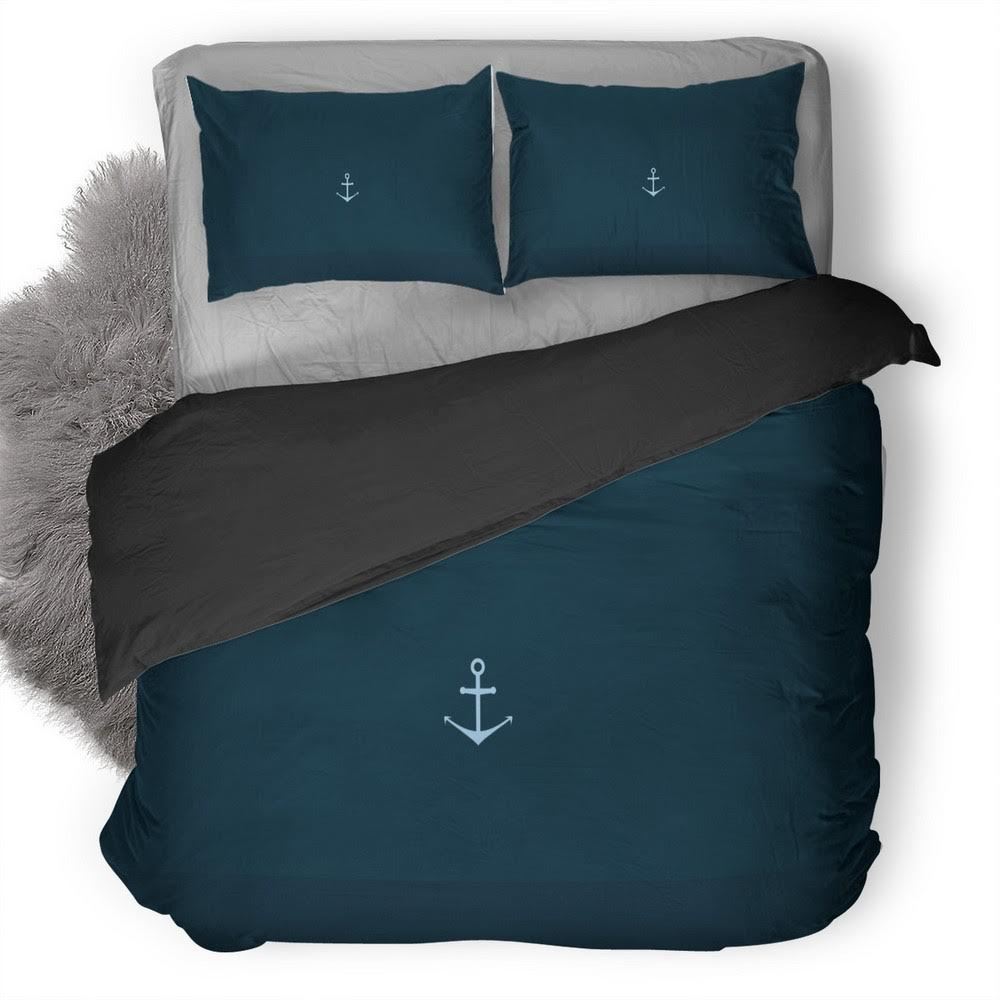Anchor Vector 3D Customized Duvet Cover Bedding Set