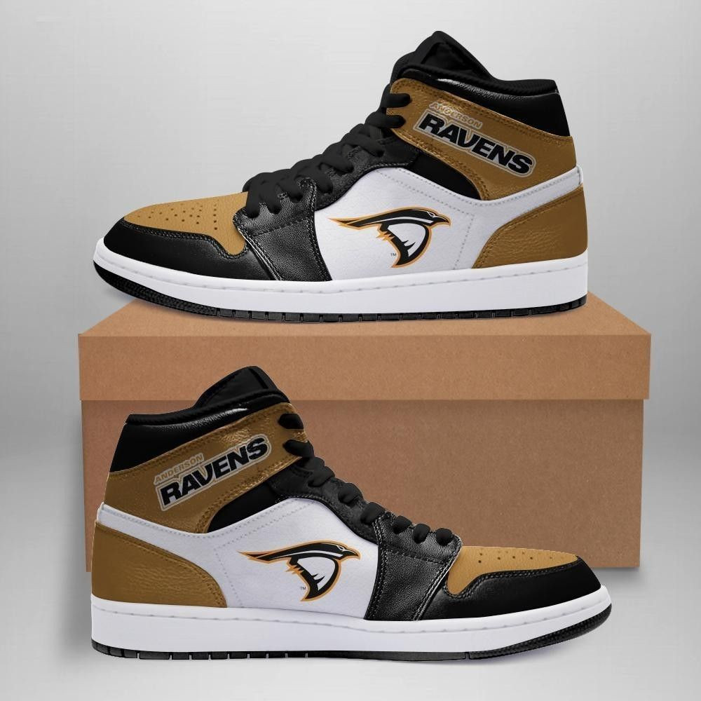 Anderson Ravens NCAA team Sneakers Gift For Fans High Top Air Jordan Sneaker, Air Jordan Hightop