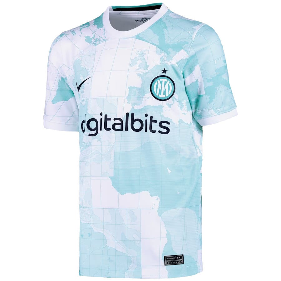 André Onana 24 Inter Milan 2022/23 Away Jersey – Youth, Light Green
