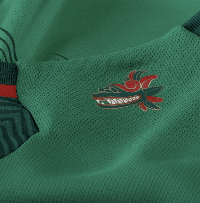 Andrés Guardado 18 Mexico 2022-23 Qatar World Cup Home Long Sleeve Soccer Jersey, Men