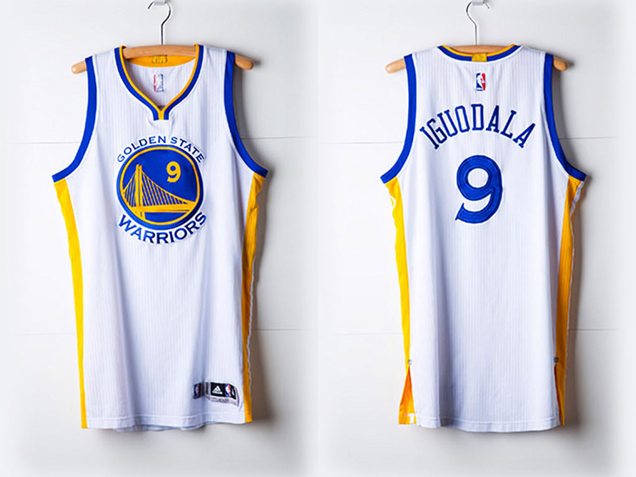 Andre Iguodala Golden State Warriors #9 2014-2015 jersey