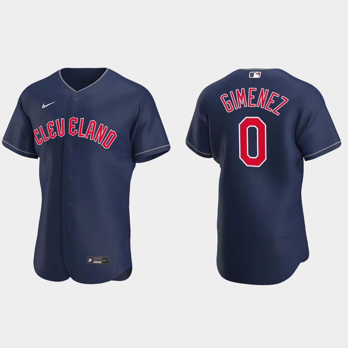 Andres Gimenez Cleveland Guardians Alternate Jersey – Navy