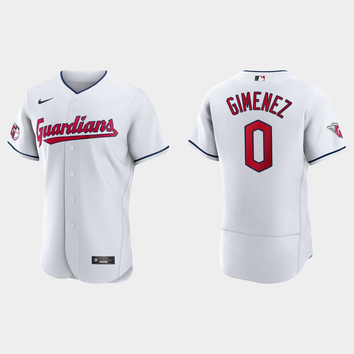 Andres Gimenez Cleveland Guardians Jersey – White