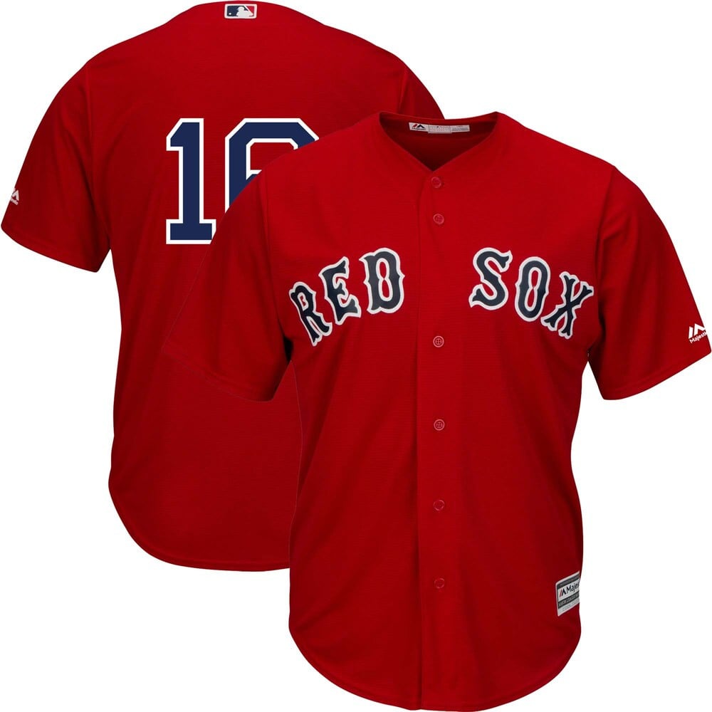 Andrew Benintendi Boston Red Sox Majestic Alternate Official Cool Base Player Stitched Jersey – Scarlet