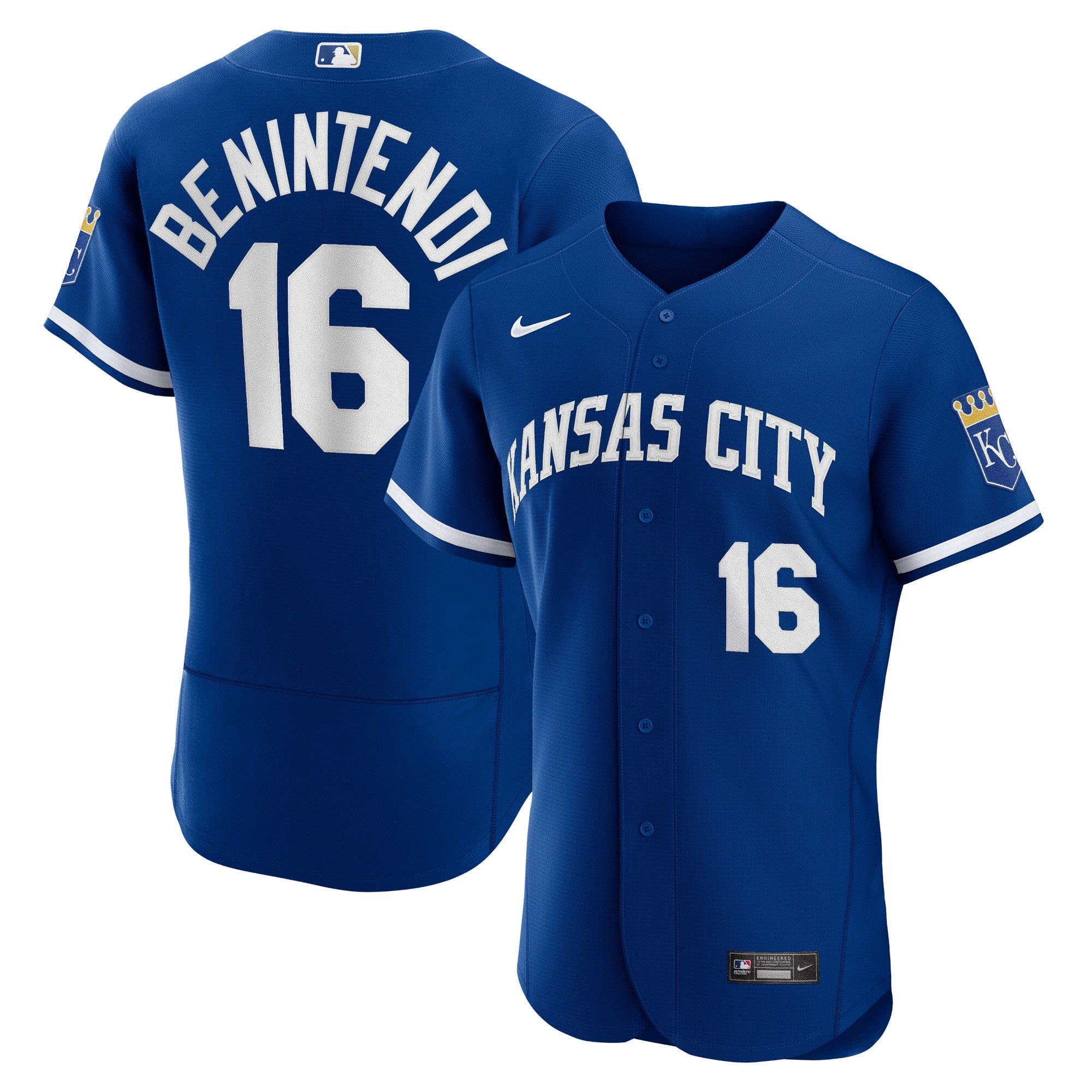 Andrew Benintendi Kansas City Royals Nike 2022 Alternate Authentic Player Stitched Jersey – Royal