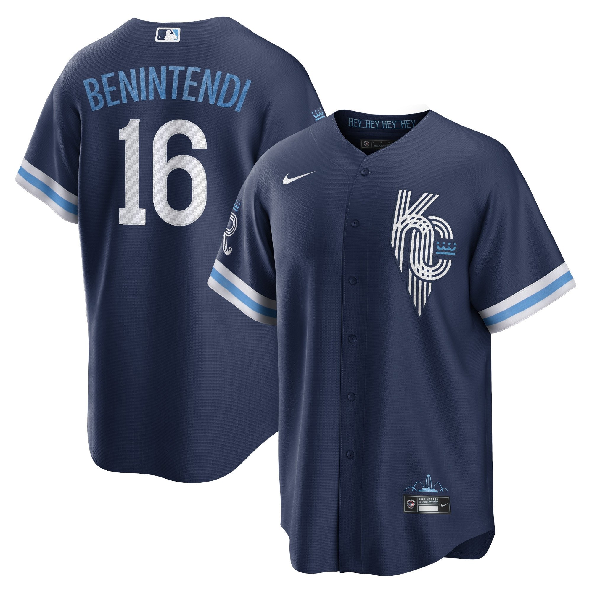 Andrew Benintendi Kansas City Royals Nike 2022 City Connect  Player Stitched Jersey – Navy
