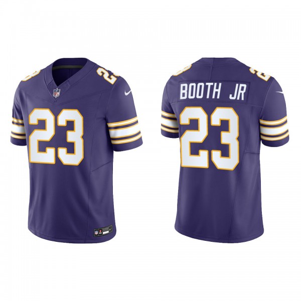 Andrew Booth Jr. Minnesota Vikings Purple Classic Vapor F.U.S.E. Jersey