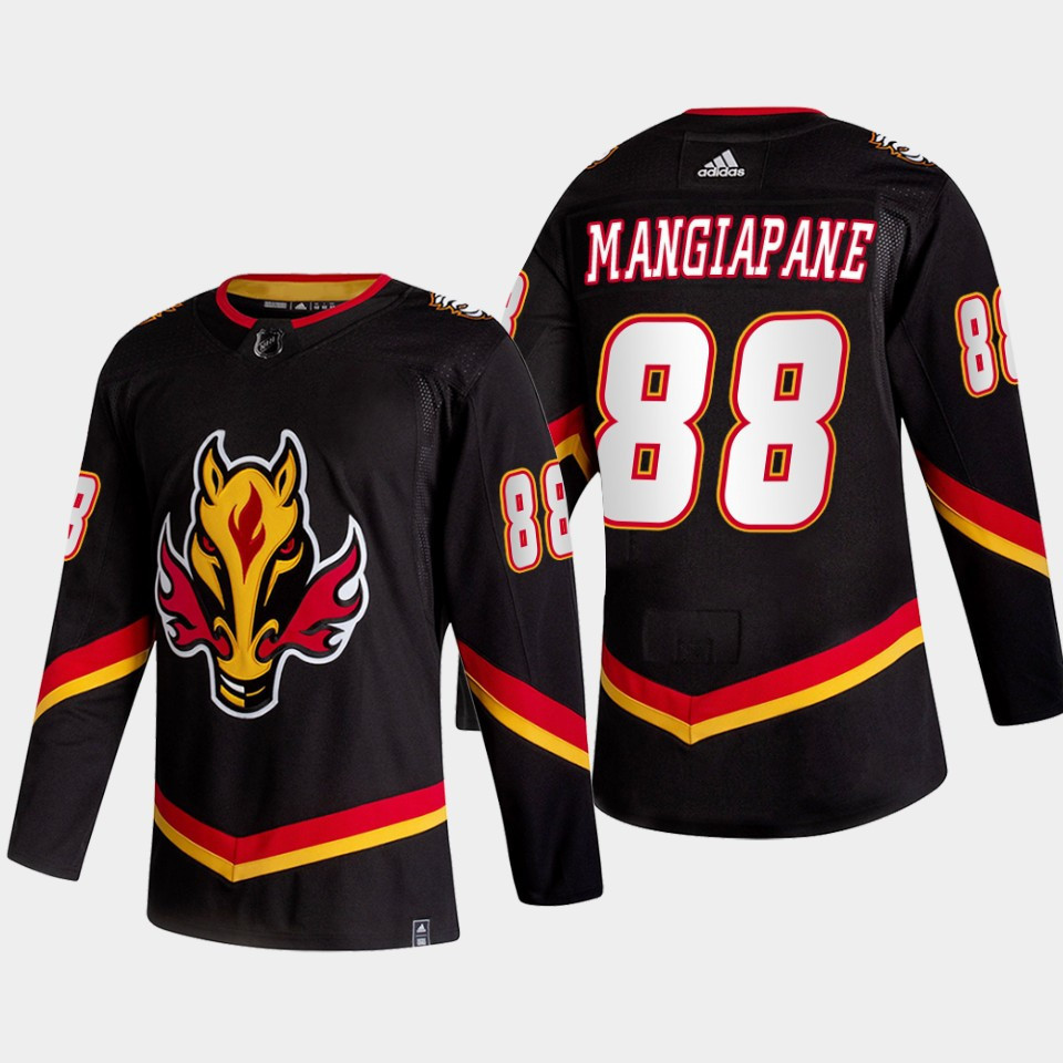 Andrew Mangiapane 88 Calgary Flames Alternate Black Stitched Jersey 2022-23