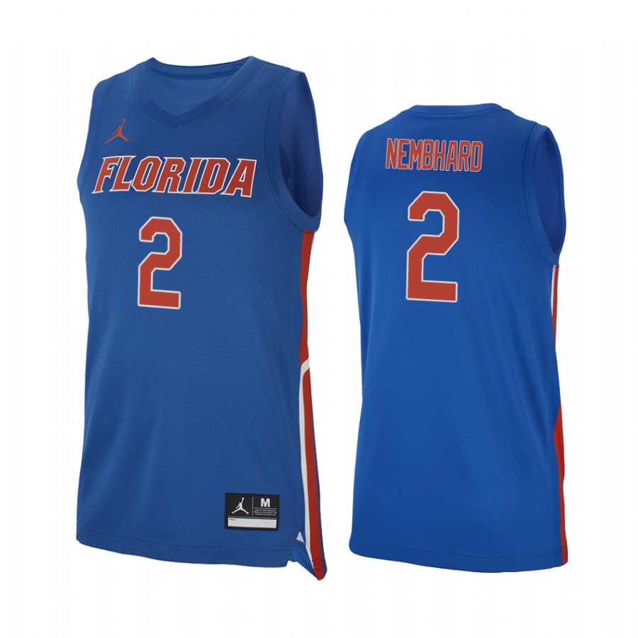 Andrew Nembhard Florida Gators #2 College Jersey - Royal