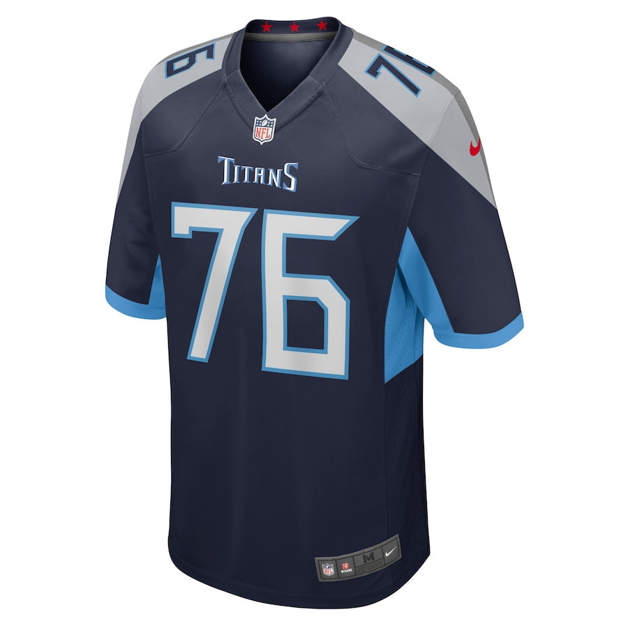 Andrew Rupcich Tennessee Titans Stitched Jersey – Navy