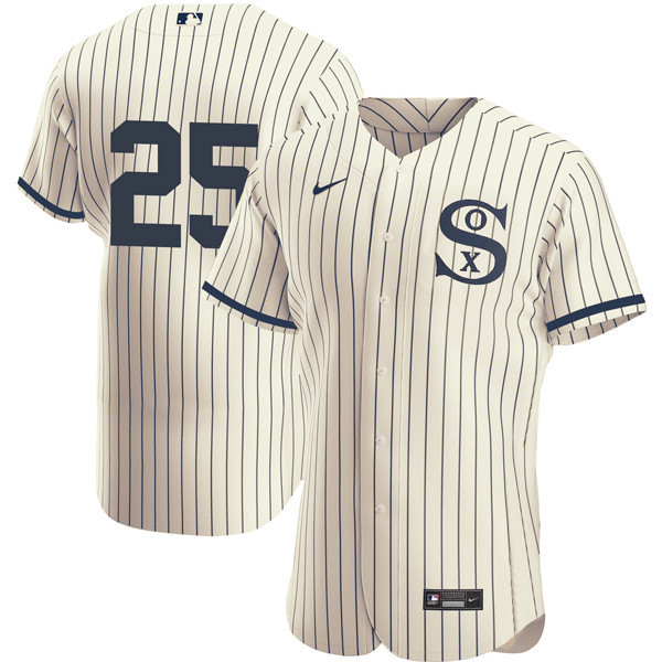 Andrew Vaughn Men's Chicago White Sox Field Of Dreams Flex Base Jersey - All Stitched