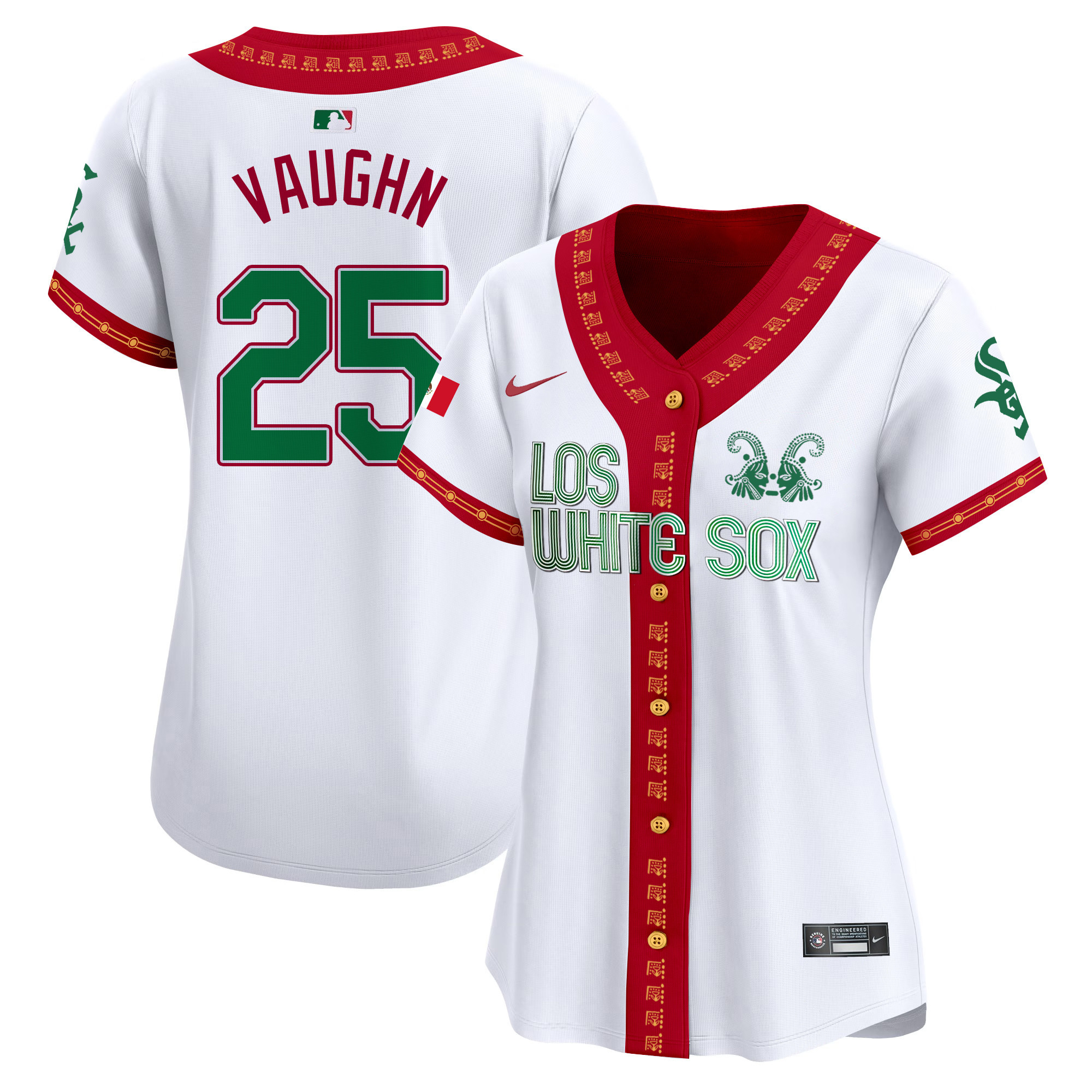 Andrew Vaughn Women's Chicago White Sox Mexico Vapor Premier Limited Jersey - All Stitched