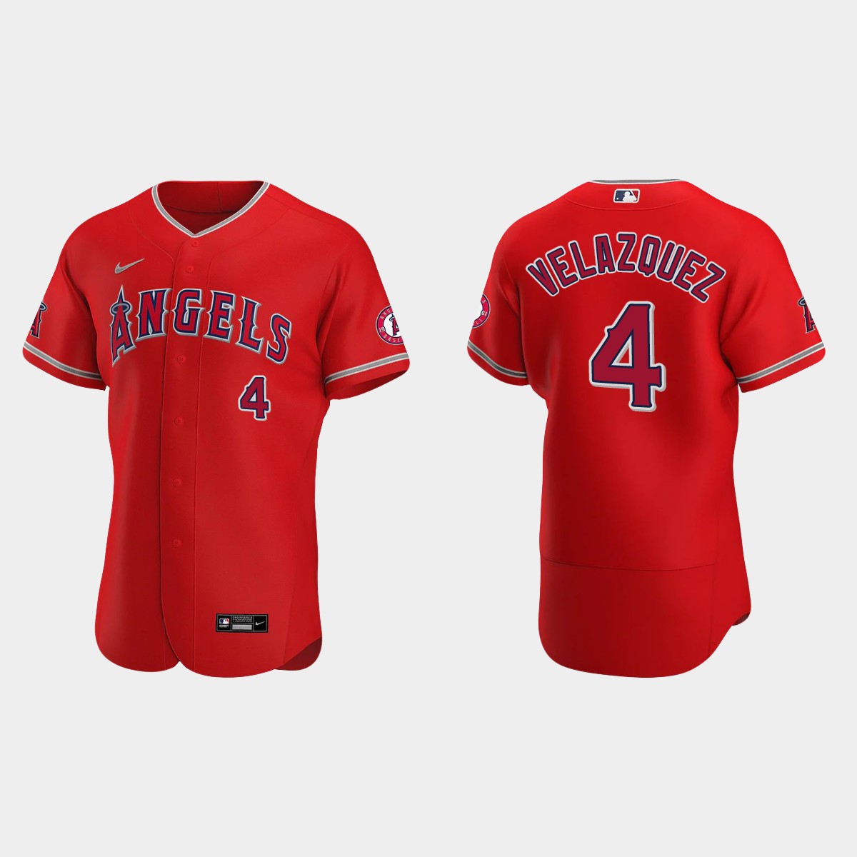 Andrew Velazquez Los Angeles Angels Jersey – Red