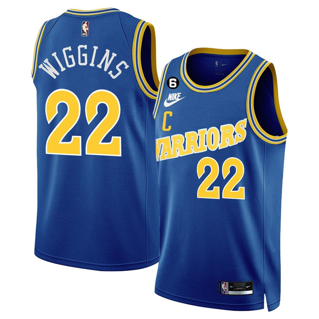 Andrew Wiggins Golden State Warriors 2022/23 Players - Classic Edition Jersey - All Stitched