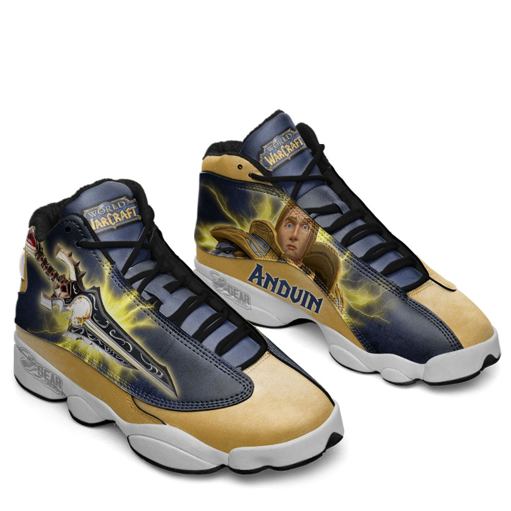 Anduin JD13 Sneakers World Of Warcraft Custom Shoes For Fans