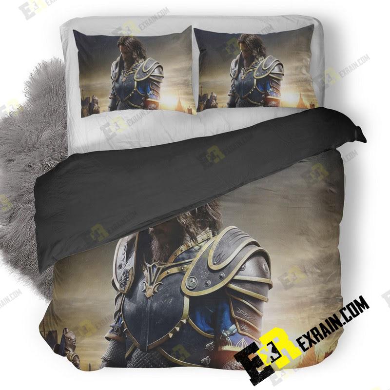 Anduin Lothar In Warcraft Movie 3D Customized Duvet Cover Bedding Set