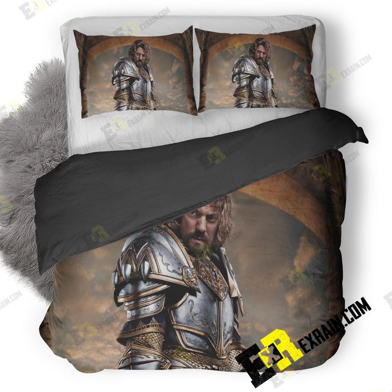 Anduin Lothar Warcraft 3D Customized Duvet Cover Bedding Set