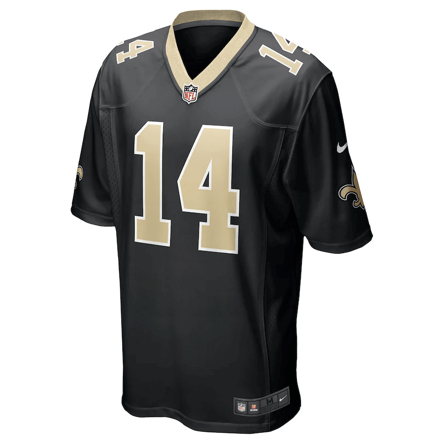 Andy Dalton New Orleans Saints Stitched Jersey – Black
