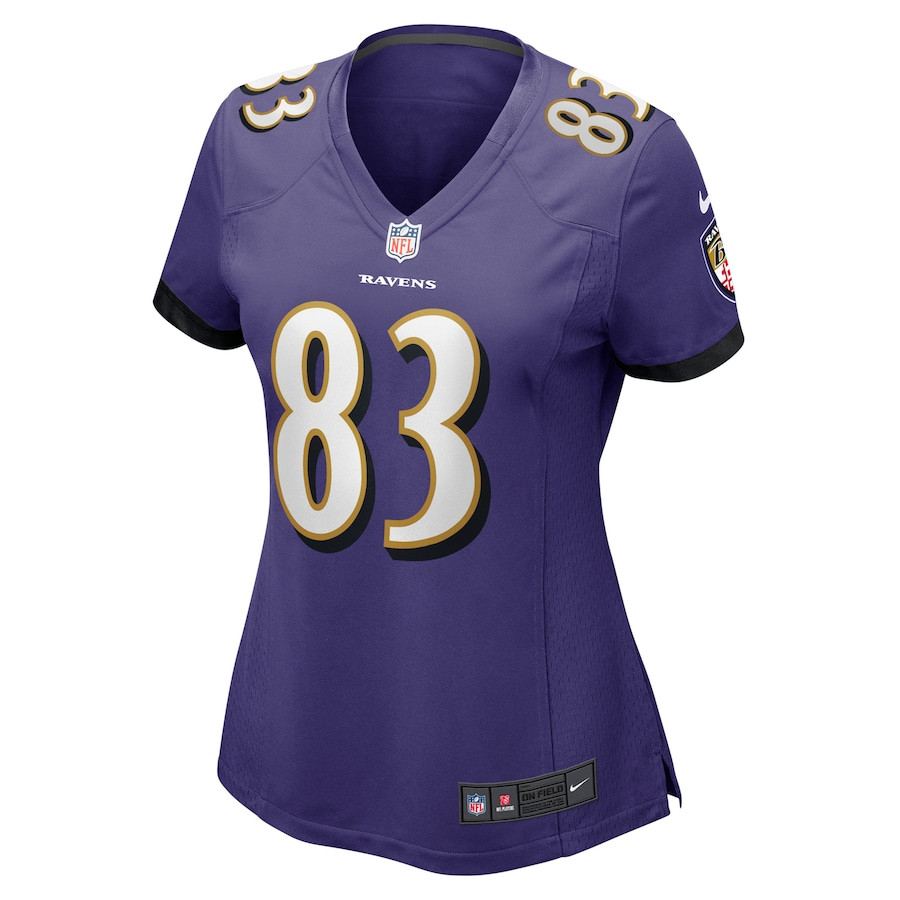 Andy Isabella Baltimore Ravens Women’s Home Game Player Stitched Jersey – Purple