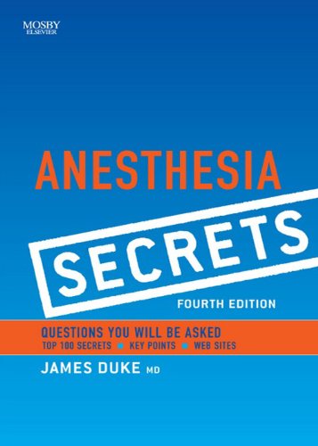 Anesthesia Secrets E-Book (PDF/EPUB Version)