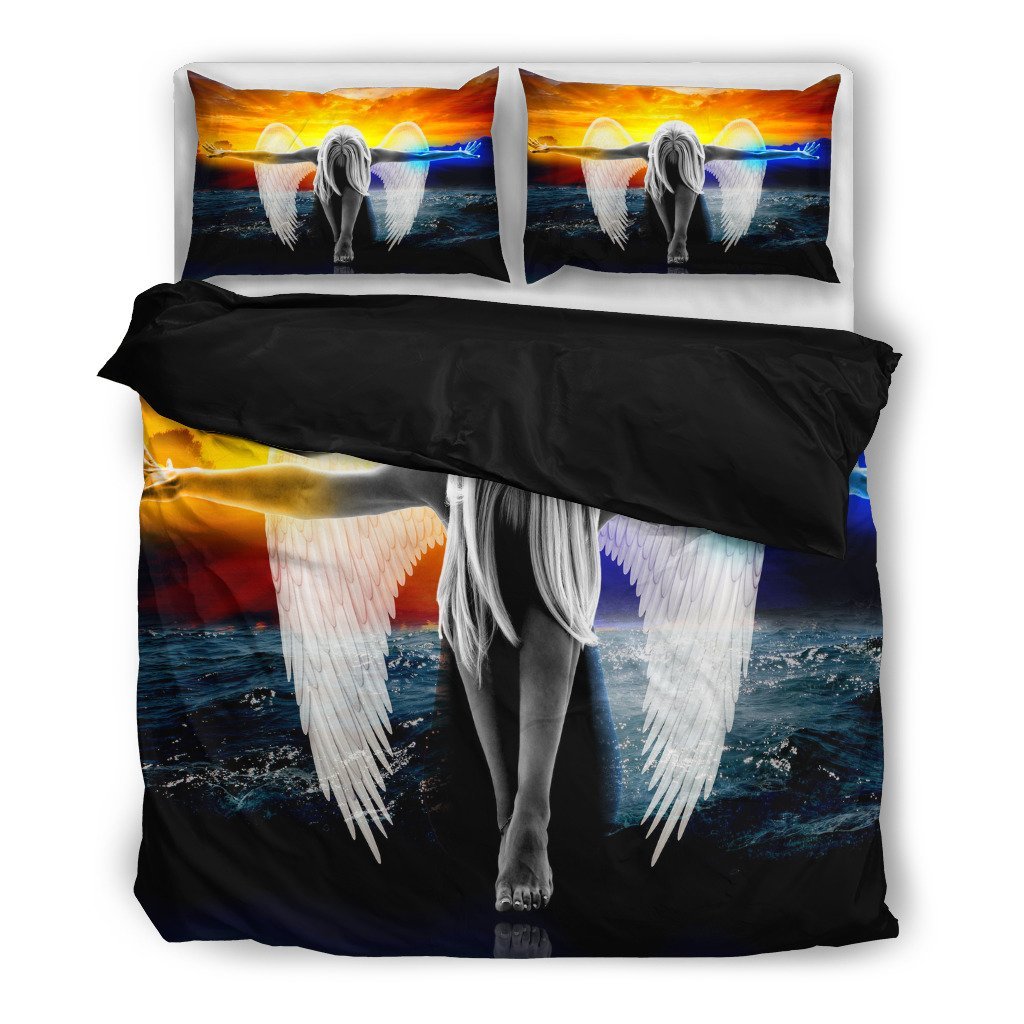 Angel 3D Customized Duvet Cover Bedding Set
