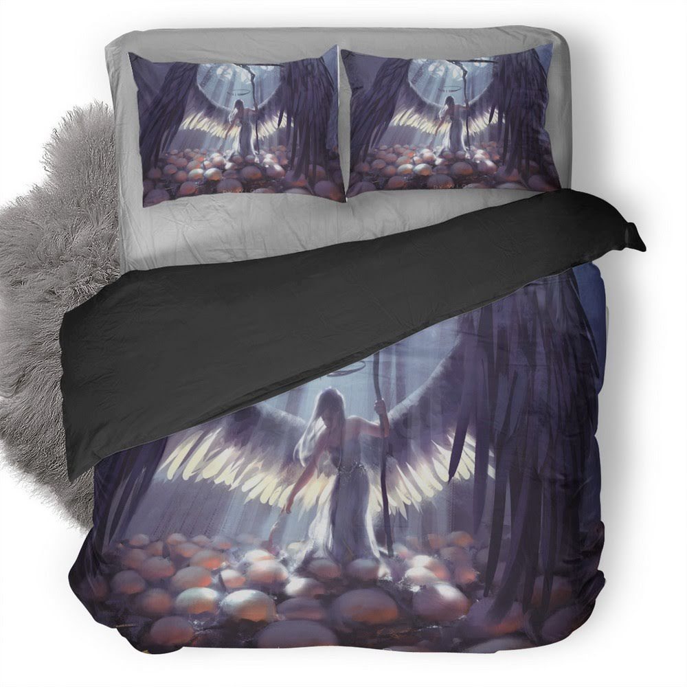 Angel Fantasy 3D Customized Duvet Cover Bedding Set