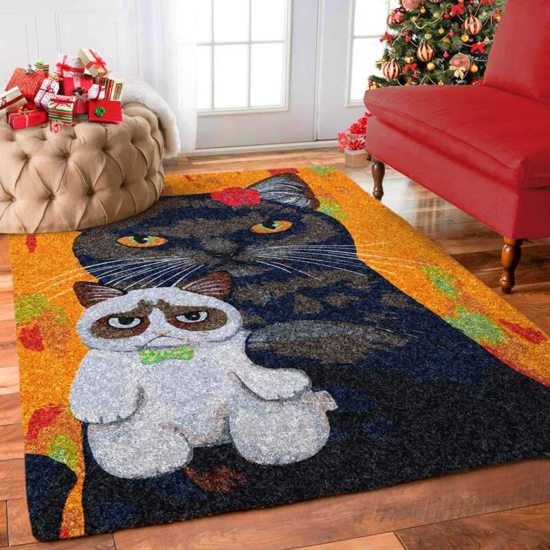 Angry Cat Limited Edition Rectangle Rug