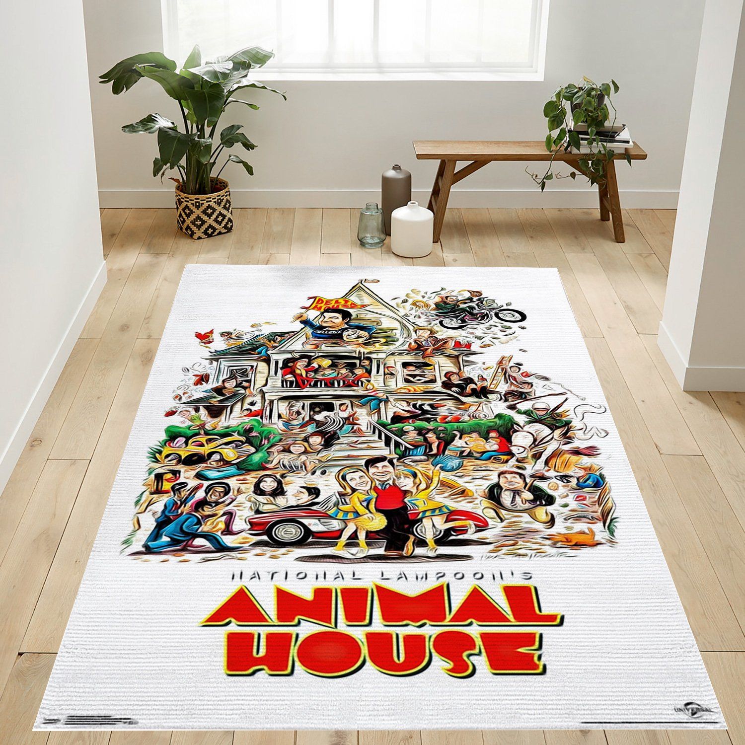 Animal House Rectangle Rug – Custom Size And Printing