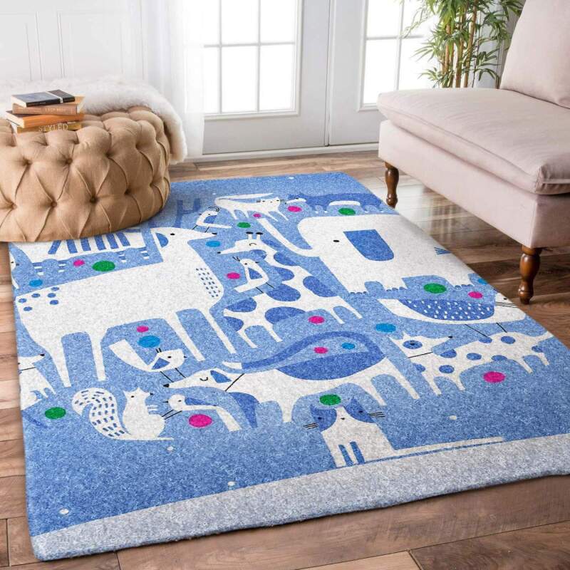Animal Tree Limited Edition Rectangle Rug