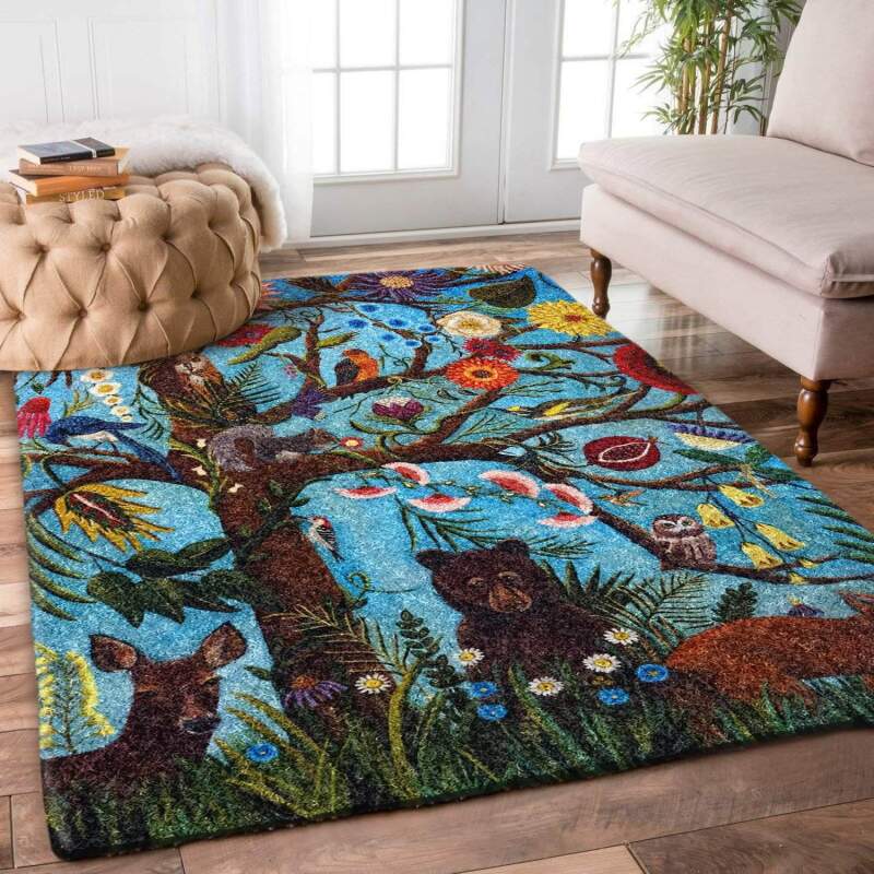 Animals Limited Edition Rectangle Rug