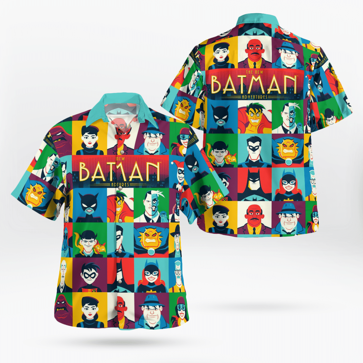 Animated The New Batman Adventure Hawaiian Shirt Summer Shirt