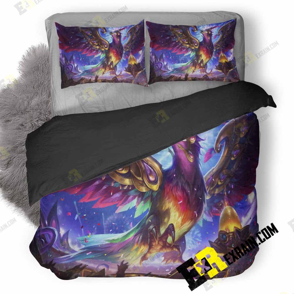 Anivia League Of Legends N1 3D Customized Duvet Cover Bedding Set